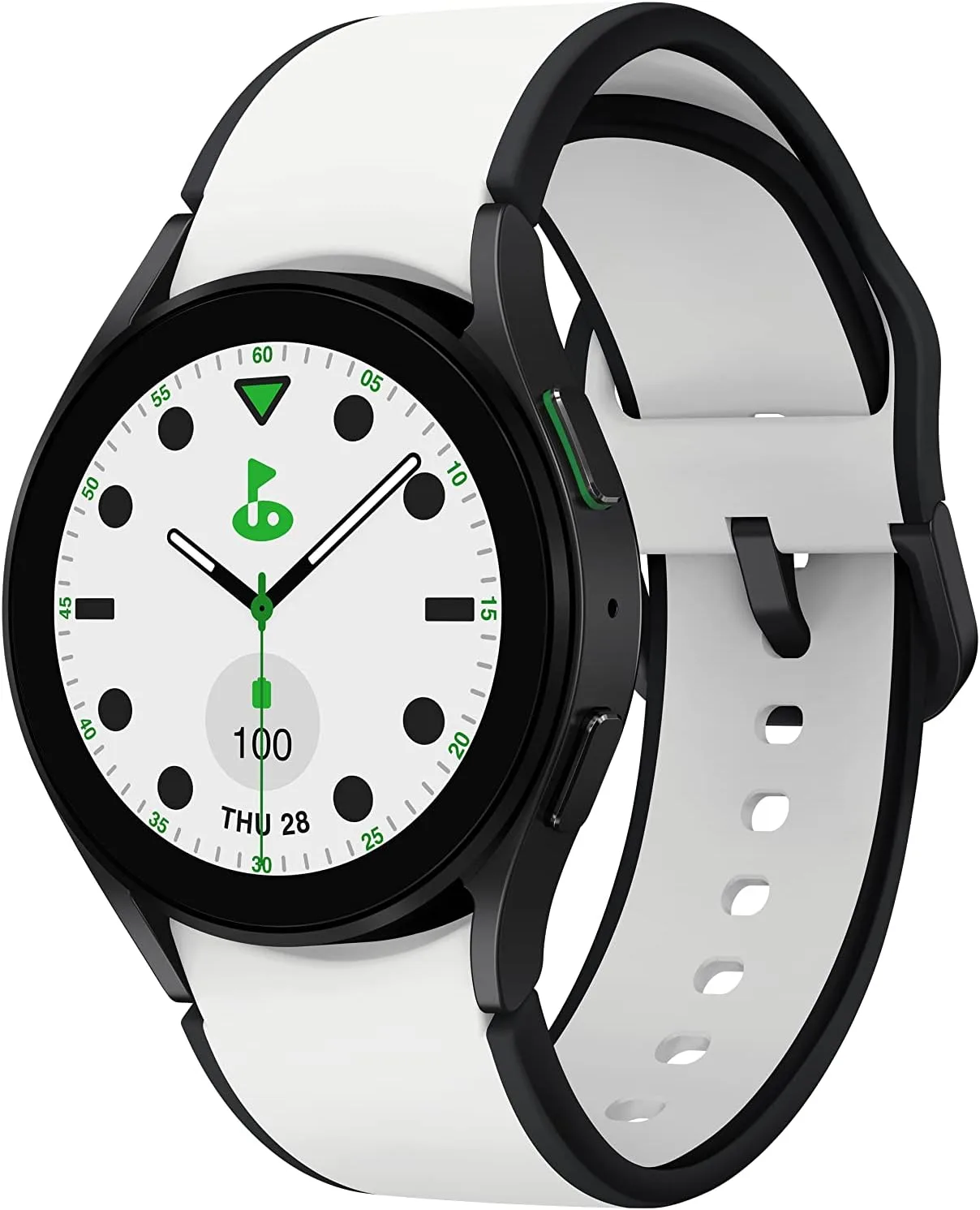 SAMSUNG Galaxy Watch 5 Golf Edition, 40mm Bluetooth Smartwatch w/ Body, Health, Fitness and Sleep Tracker, Improved Battery, Enhanced GPS Tracking, US Version, Gray Bezel w/Two-Tone Band