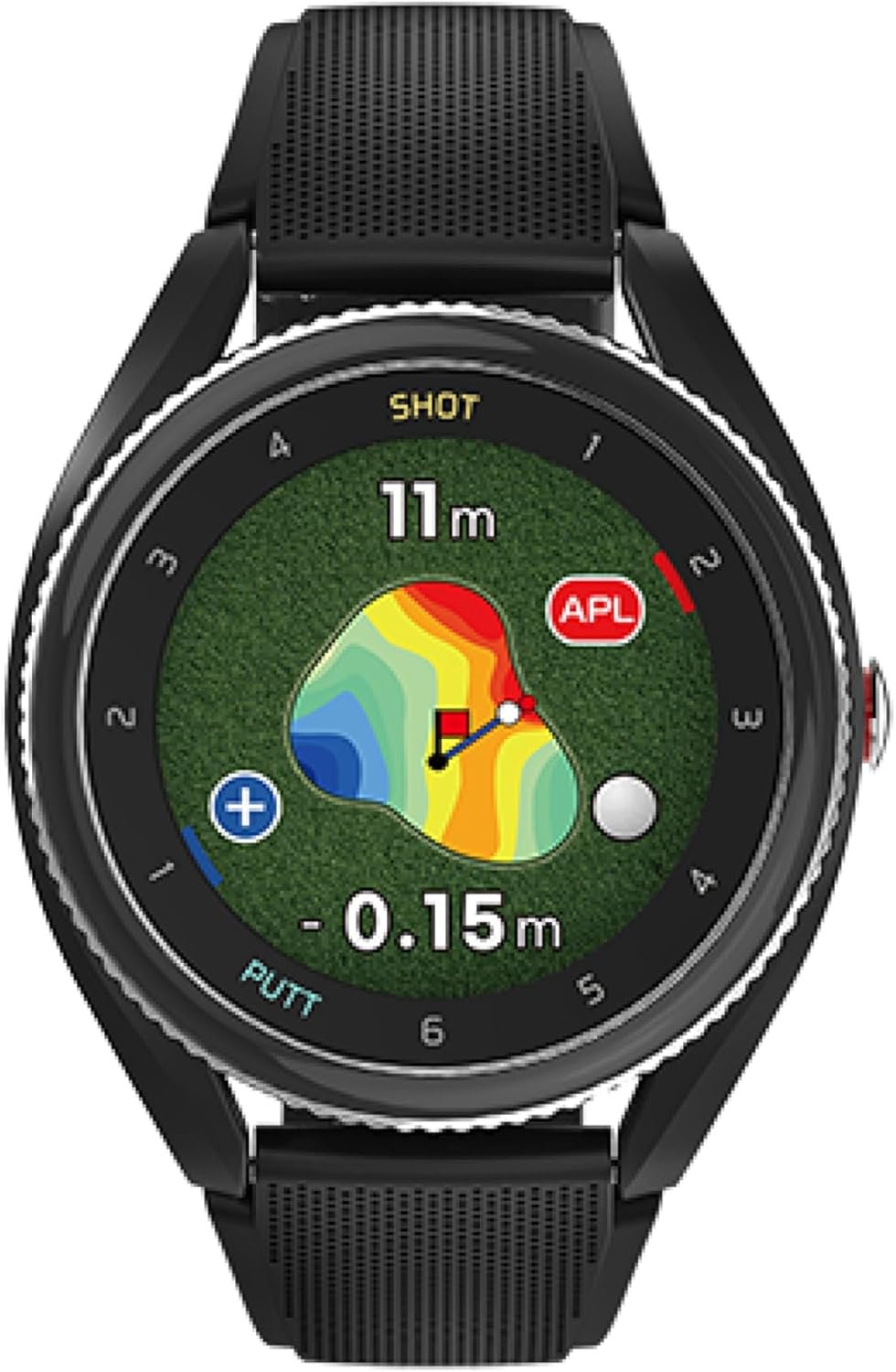 Voice Caddie T9 Smart Golf Watch with GPS | Golf Swing Analyzer with Slope Calculation  Course Preview | Ideal Golf Gift for Men  Women (Black)