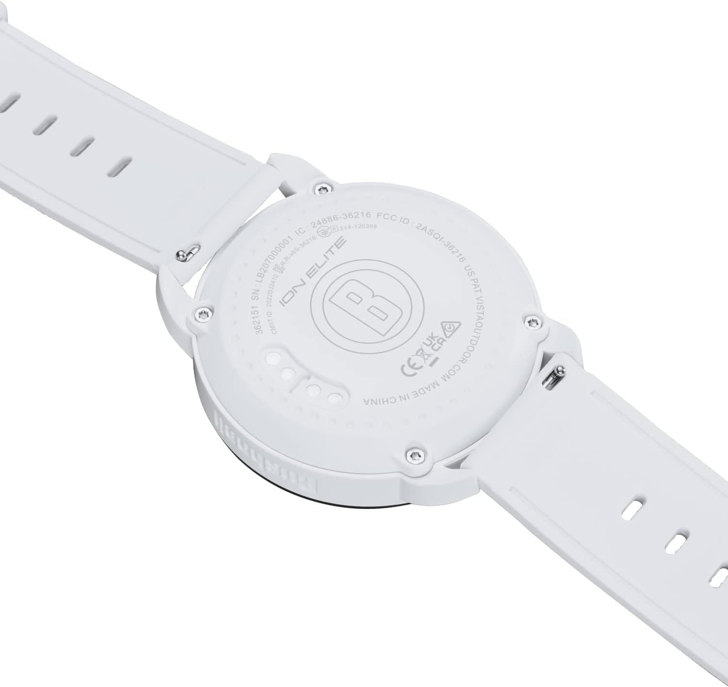 Wearable4U - Bushnell iON Elite White Golf GPS Watch with Cloth Bundle